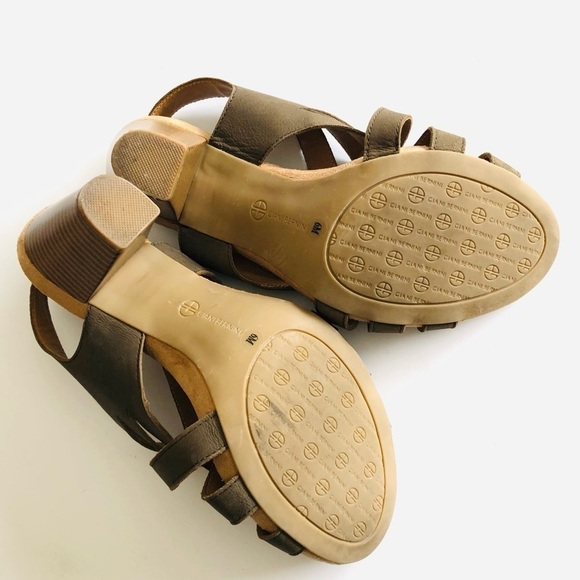 Giani Bernini Justyne Woven Block Heel Sandals - Picture 13 of 15